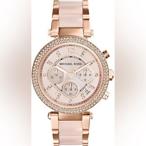 Michael Kors Pink and Gold Women's Watch